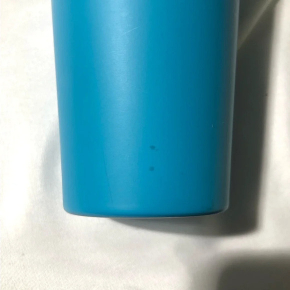 Starbucks Stainless Steal 16oz Tumbler Teal Blue (missing straw) - Picture 10 of 12
